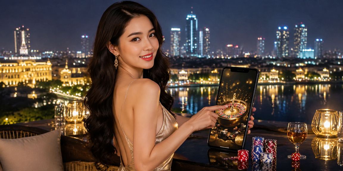 Người dùng Hà Nội chơi casino trên điện thoại thông minh trong không gian hiện đại